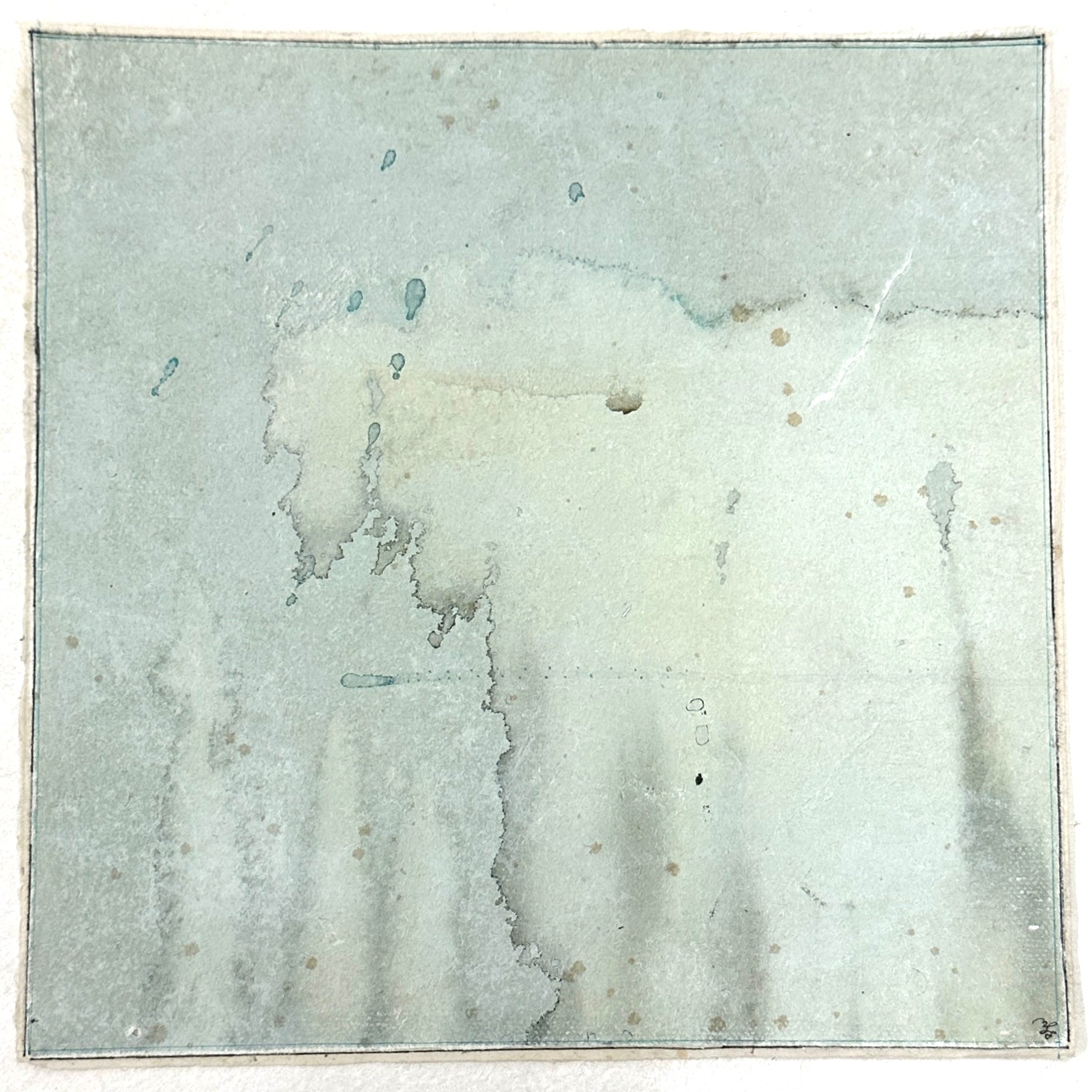 Lisa Weiss - Jade Realm Series XX (10.5 x 10.5)