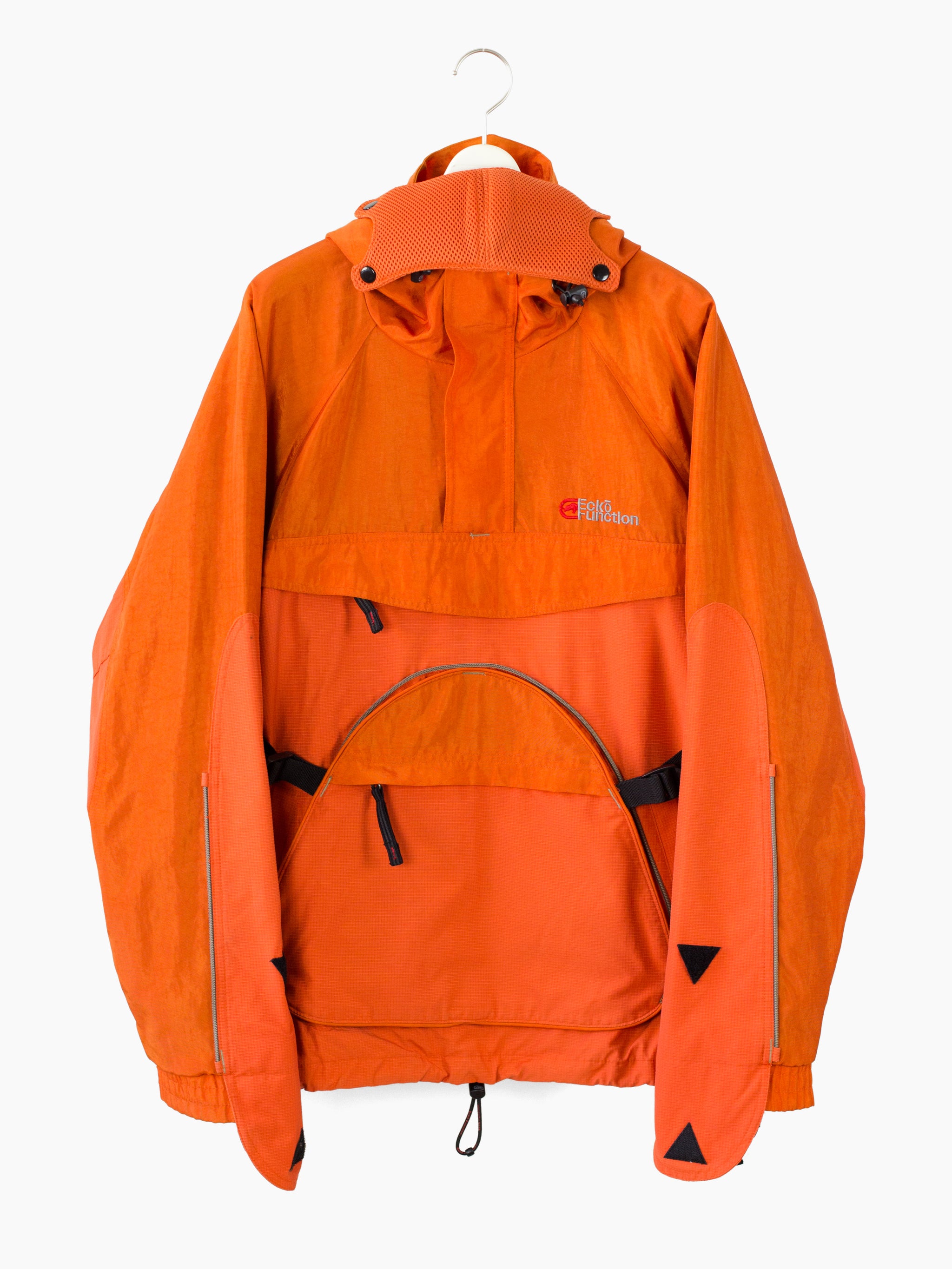 Ecko Function 00s Orange Masked Cargo Anorak – HUIBEN