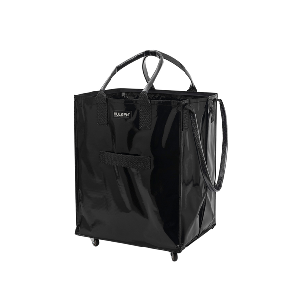 Durable Black Tote Bag | Rolling Bag on Wheels – HULKEN®