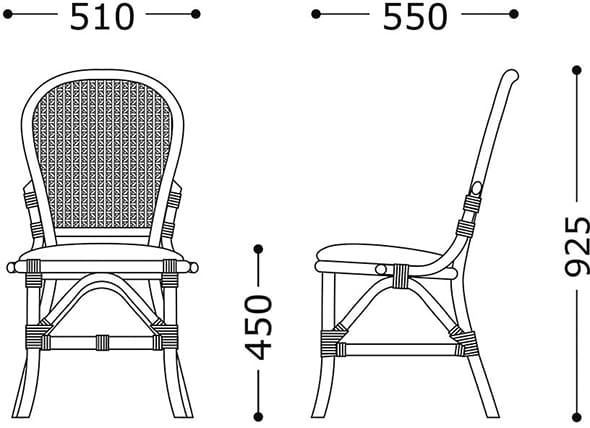ミーナ｜チェリー（桜屋工業）のラタンチェア