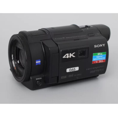 SONY FDR-AXP35 4K Video Camera Handycam 10x Optical Black