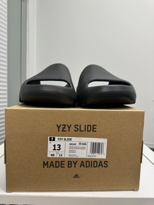 adidas Yeezy Slide Dark Onyx Size 13 BRAND NEW WITH BOX | eBay