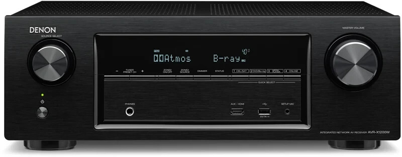 Denon Avr-x1200w 7.2 Channel Full 4k Ultra HD AV Receiver With