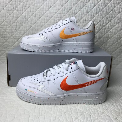 Nike Air Force 1 '07 LX Shoes Sneakers Women's SZ 7 White/Washed