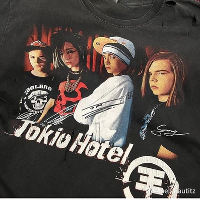 Hot! Tokio Hotel Band Tour 2025 T-shirt unisex All Size S-5XL