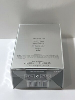 CHANEL Platinum Egoiste Eau de Toilette Spray 3.4 oz / 100 ml New