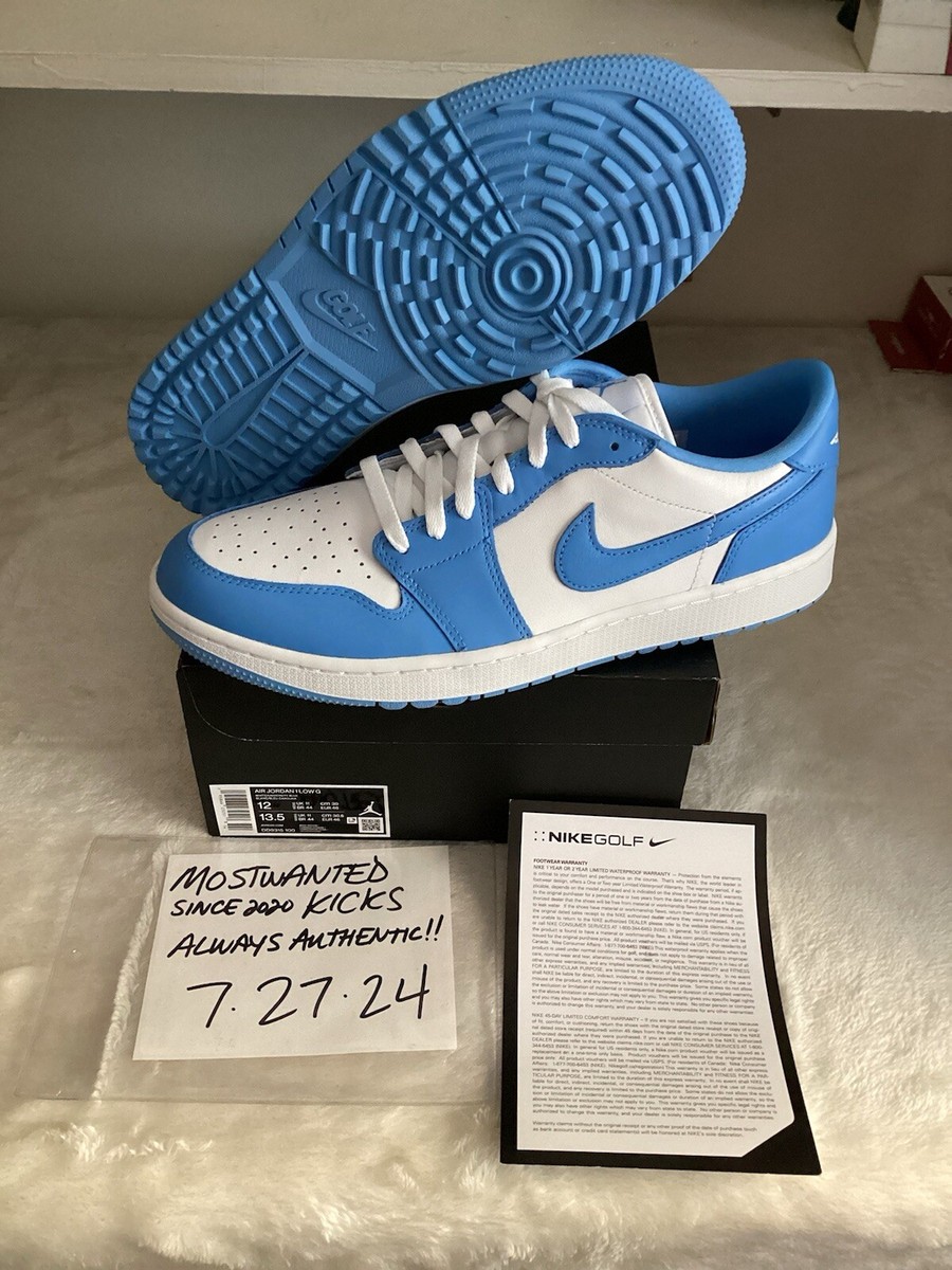 DS 2022 Nike Air Jordan Retro 1 Low Golf Low UNC Men's Sz 12 | eBay