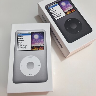 🎉New Apple iPod Classic 7th Generation Silver (160GB) Sealed