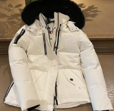 2024AW New Moose Knuckles Scissors Down Hooded Jacket Men Women | eBay