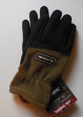 Dakine Transit Fleece Gloves Running Sport Winter Men Dark Olive