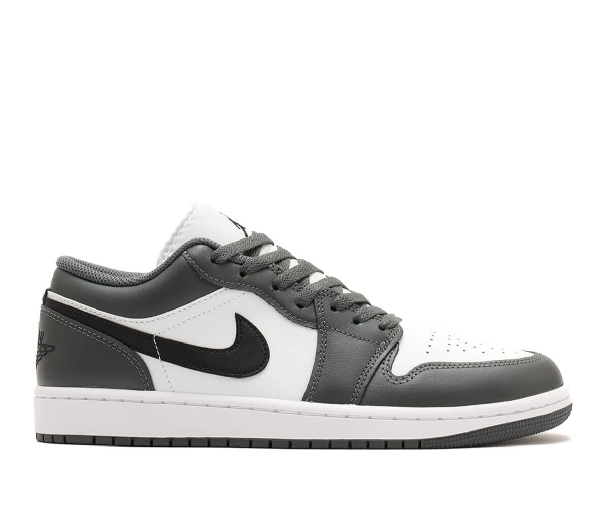 Size 8 - Air Jordan 1 Low Iron Grey Black for sale online | eBay