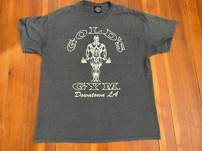 Gold's Gym Downtown LA Men's XL Made In The USA | eBay