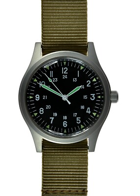 MWC GG-W-113 Automatic Vietnam War Pattern Military Watch with