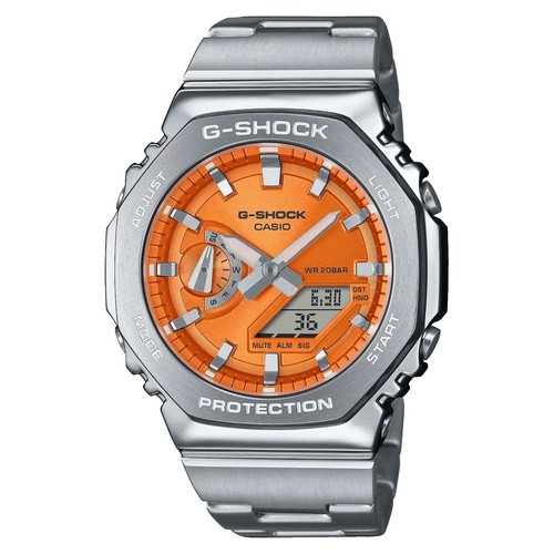G SHOCK GST B100 5513 Silver Metal Band Men s Watch . | eBay