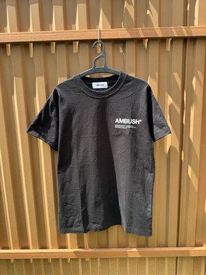 Ambush Logo Print T-Shirt Black | eBay