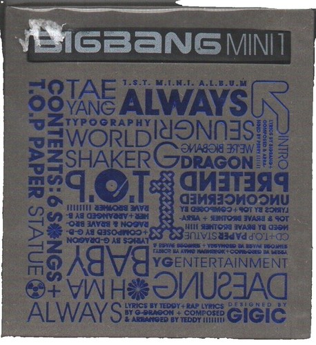G-DRAGON GD from BIGBANG 1st Mini Album 