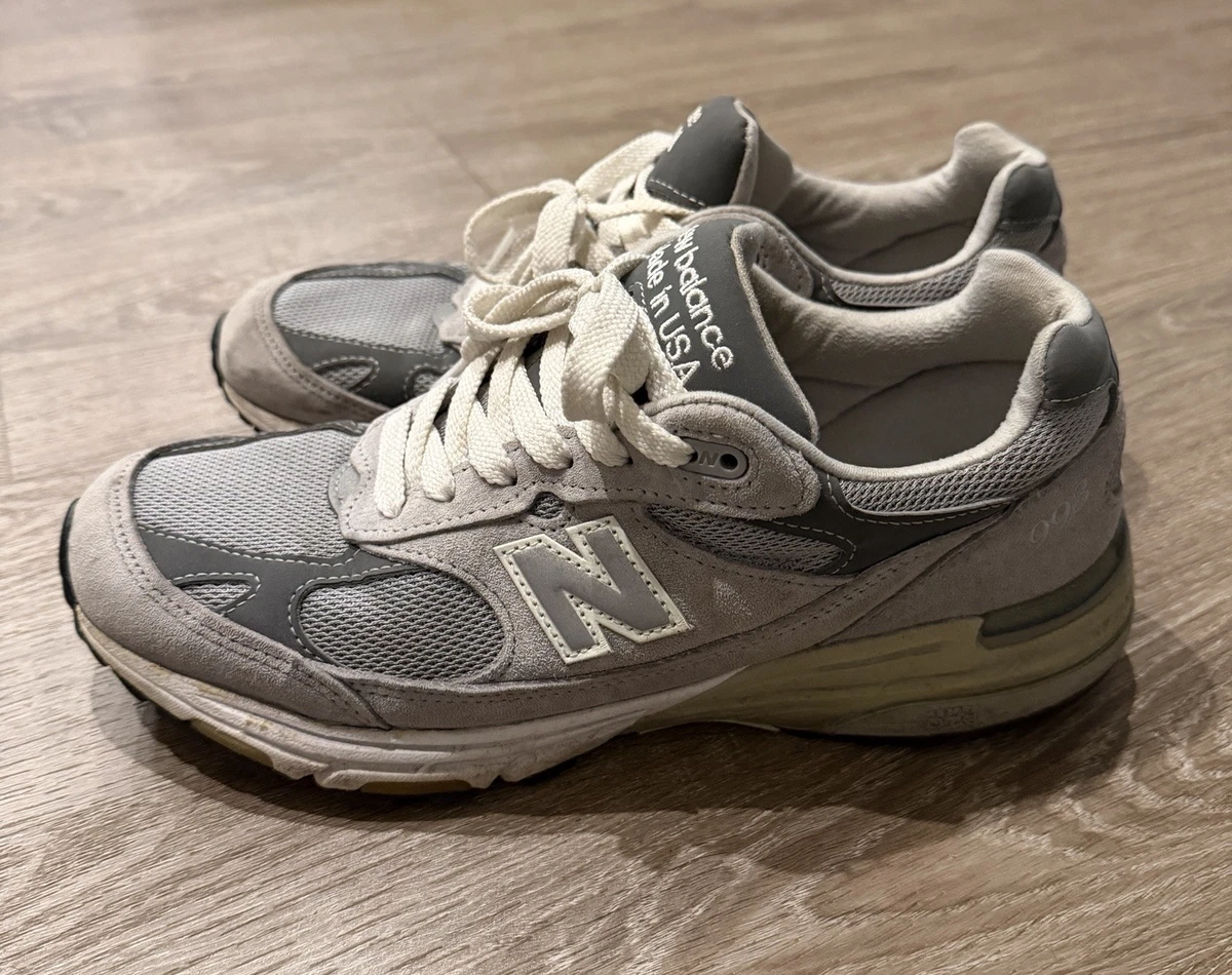New Balance 993 Made in USA Narrow Grey White for Sale