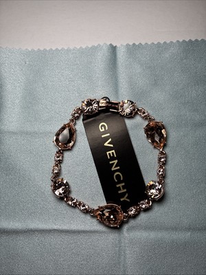 Givenchy Flex Bracelet Rose Gold Mixed Cut Crystal | eBay