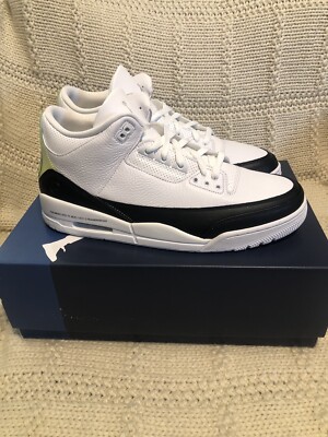 Size 13 - Jordan 3 Retro SP x Fragment Design Mid White Brand New