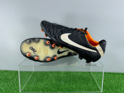 Nike Tiempo Legend IV FG 454316-018 Elite US8 UK7 Black boots