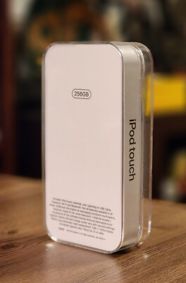 SEALED APPLE IPOD TOUCH 7TH GENERATION 256GB * SILVER * MVJD2LL/A