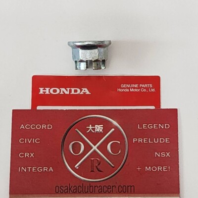 NEW Genuine OEM Honda 12MM Ball Joint Outer Tie Rod Castle Nut