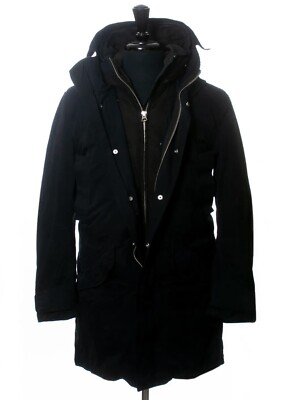 Acne Studios Vancouver Double Layer Down Parka Jacket Coat sz 44