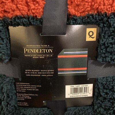 Pendleton Queen Size Fleece Blanket 98