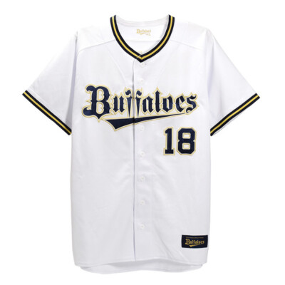 Yoshinobu Yamamoto #18 NPB Orix Buffaloes Baseball Jersey All