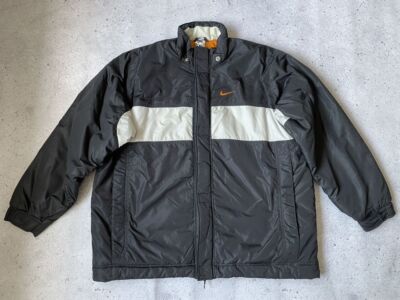 Down jacket Nike Vintage 90s Big Logo Big swoosh Size Xl | eBay