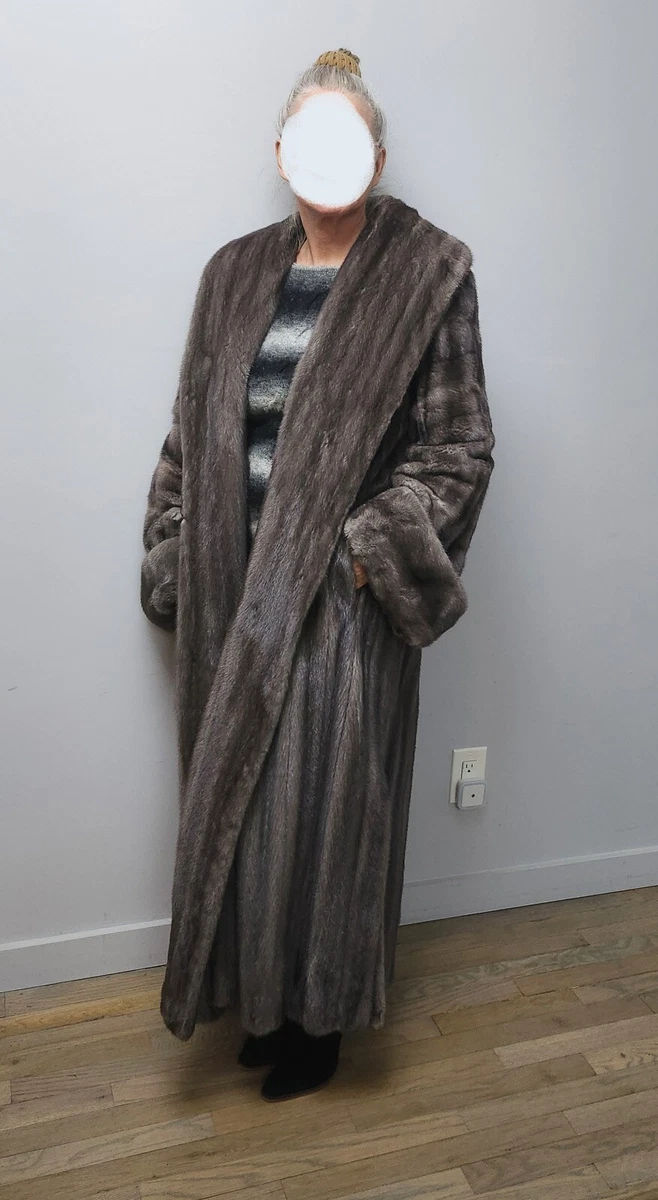 Blue Iris Mink Coat for sale | eBay