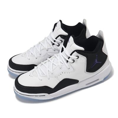 Nike Jordan Courtside 23 GS White Dark Concord Black Kid Youth