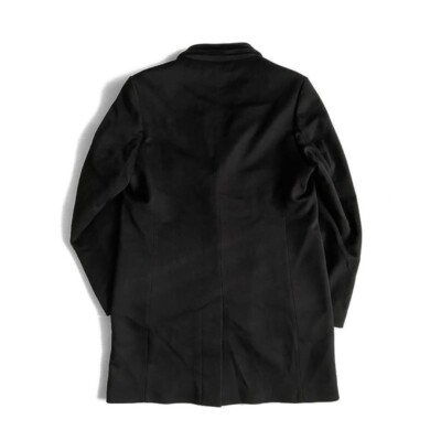 Supreme X Loro Piana Wool Overcoat Coat Charcoal Mens Size Large