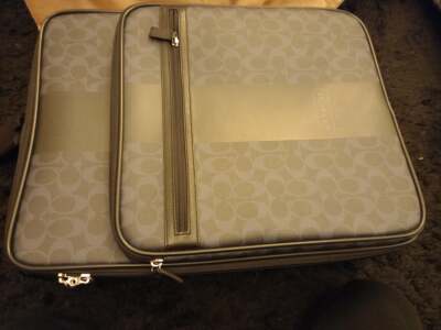 Coach Signature Weekend Carry-On Luggage Suitcase 22