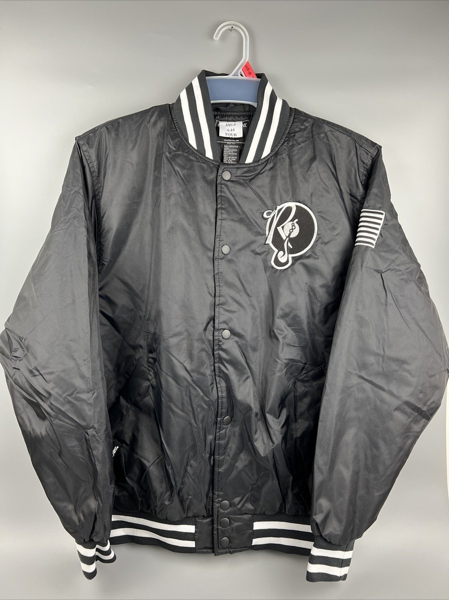 Holloway Vintage Black Bomber Jacket Jay-Z Clothing Brand 4:44