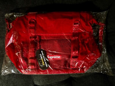 Supreme Zip Tote Bag Dark Red FW20 Supreme New York 2020 Brand New