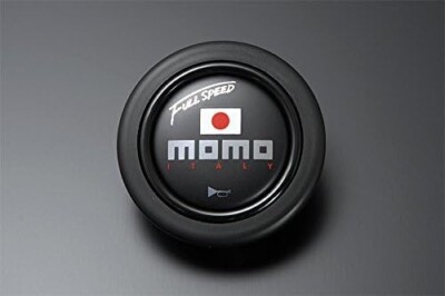 MOMO Steering Wheel Full Speed 348mm Deep 90mm Leather Japan