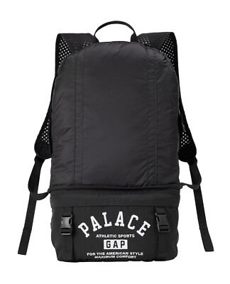 Palace Gap Backpack Black Nylon Convertible Backpack/Belt Waist