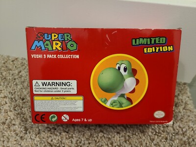 Super Mario Yoshi 3 Pack Collection! Limited Edition! Super Mario
