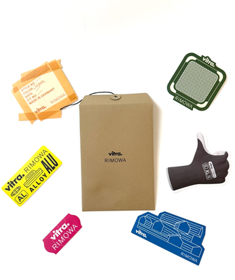 RIMOWA x Vitra 2025 Sticker Set Full 6pcs Limited Collab Sealed