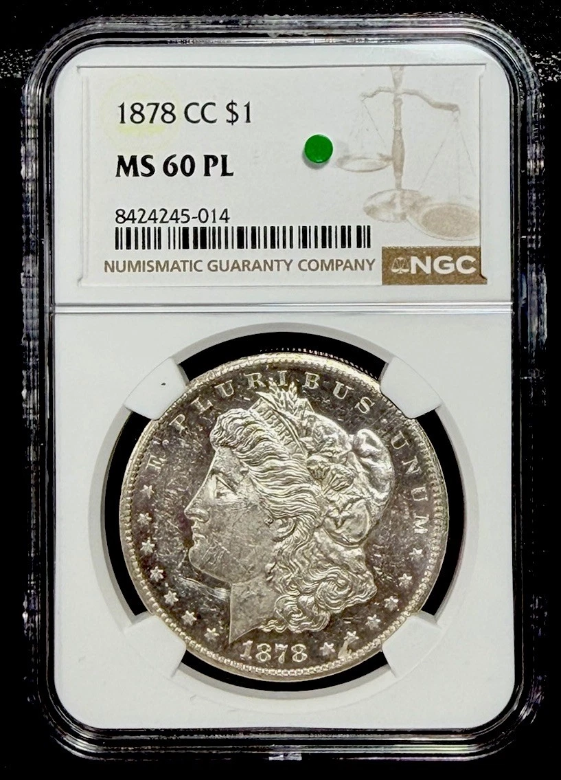Proof-Like Silver 1878 Year Morgan US Dollars (1878-1921) for sale