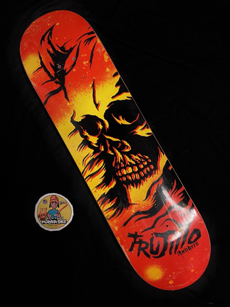 RARE Vintage Anti Hero Tony TNT Trujillo Horned Skull 2006