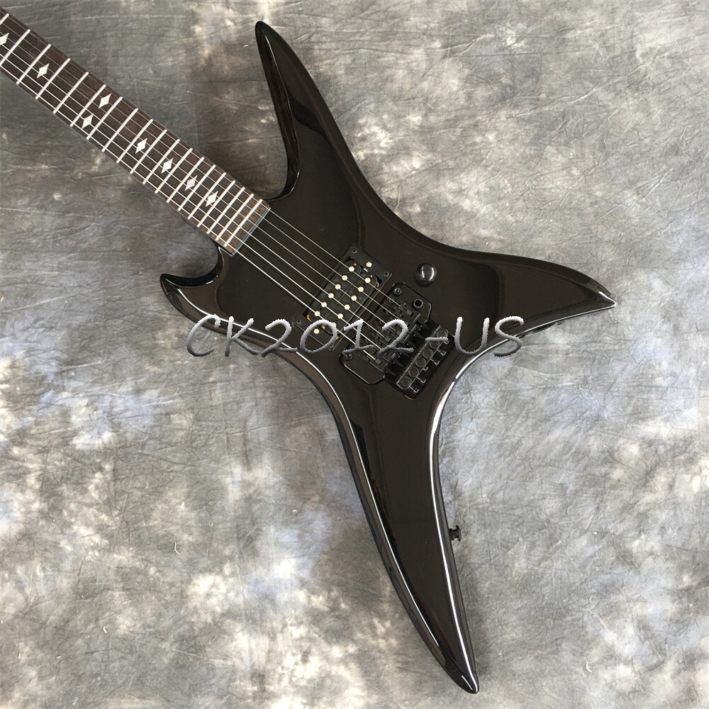 Black Stealth BC RICH Electric Guitar Chuck Schuldiner Tribute