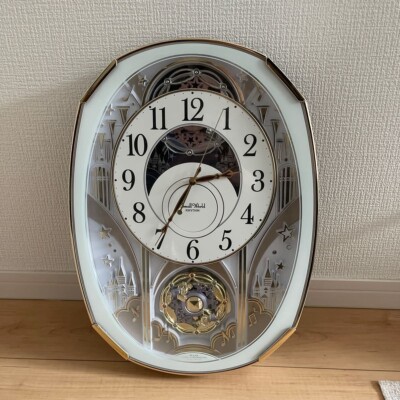 CITIZEN RHYTHM 4MN551RH03 Small World Wall Clock Japan Free