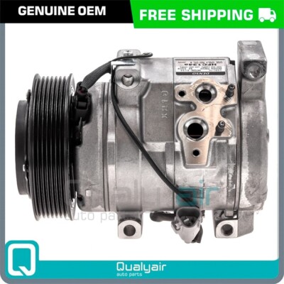 AC Compressor OEM Denso 10S17C fits Toyota 4Runner, FJ Cruiser