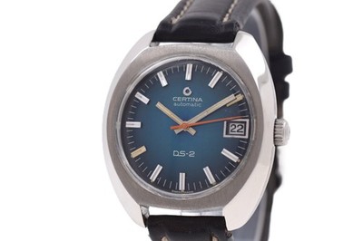 CERTINA DS-2 Automatic Vintage Diver Watch with a rare Dial
