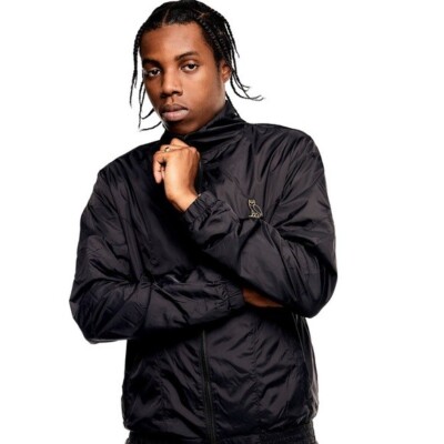 OVO October's Very Own Drake Black Windbreaker Light Full Zip