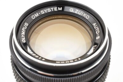 NEAR MINT】 Olympus OM-System G.Zuiko Auto-S 50mm f1.4 MF Lens