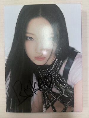 BABYMONSTER [BABYMONS7ER] RUKA Autographed Signed Album | eBay