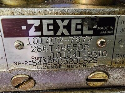 Zexel Fuel Injection Pump 101041-9510 Bosch 105400-9201 Diesel